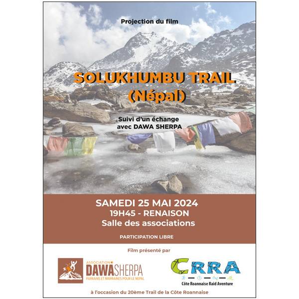 SAMEDI 25 MAI À RENAISON : PROJECTION DU FILM DE DAWA SHERPA