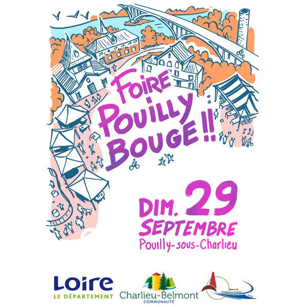 DIMANCHE 29 SEPTEMBRE, ÇA BOUGE TOUTE LA JOURNÉE À POUILLY-SOUS-CHARLIEU !