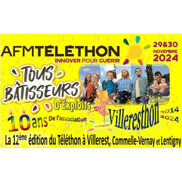 29 & 30 NOVEMBRE : ENSEMBLE, RELEVONS TOUS LES DEFIS DU VILLERESTHON !